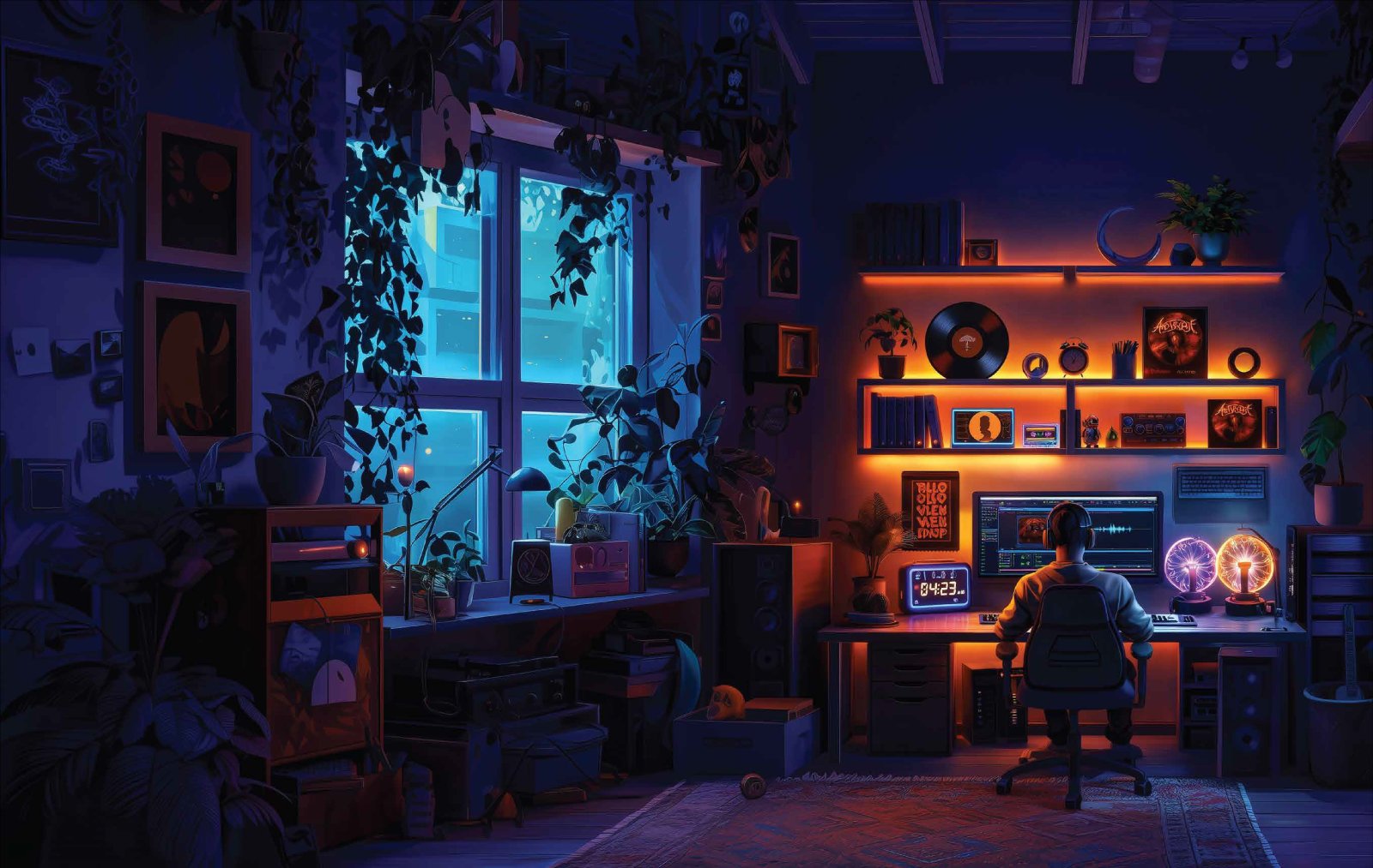 MAAC Bhopal student working on VFX project